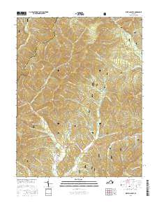 West Augusta 2016 topographic map thumbnail