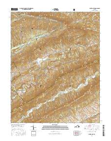 White Gate 2016 topographic map thumbnail