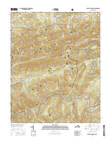 Whitetop Mountain 2016 topographic map thumbnail