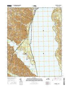 Widewater 2016 topographic map thumbnail