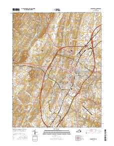 Winchester 2016 topographic map thumbnail