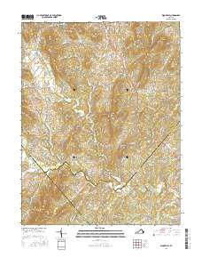Woodville 2016 topographic map thumbnail