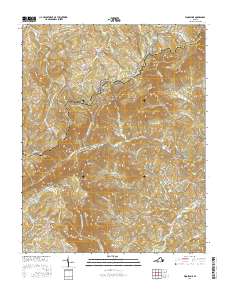 Woolwine 2016 topographic map thumbnail