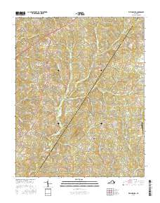 Wylliesburg 2016 topographic map thumbnail