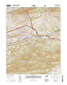 Wytheville 2016 topographic map thumbnail