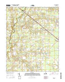 Zuni 2016 topographic map thumbnail