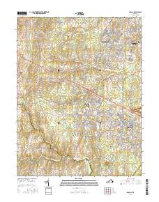 Arcola 2016 topographic map thumbnail
