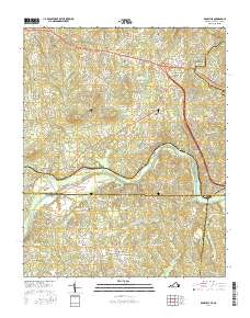 Brosville 2016 topographic map thumbnail