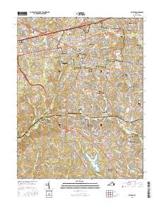 Fairfax 2016 topographic map thumbnail