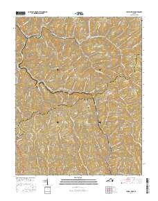Jewell Ridge 2016 topographic map thumbnail