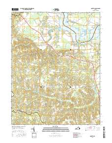Loretto 2016 topographic map thumbnail
