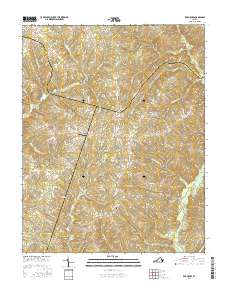 Red House 2016 topographic map thumbnail