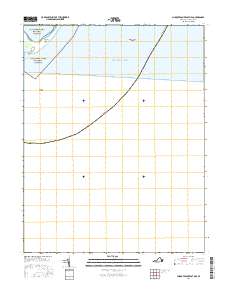 Chincoteague East OE S 2016 topographic map thumbnail