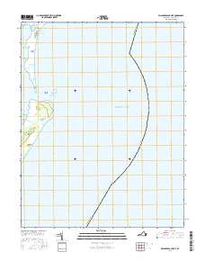 Wachapreague OE E 2016 topographic map thumbnail