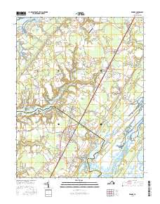 Exmore 2016 topographic map thumbnail