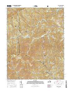 Flat Gap 2016 topographic map thumbnail