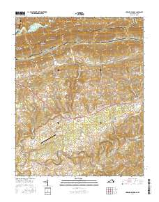 Hubbard Springs 2016 topographic map thumbnail
