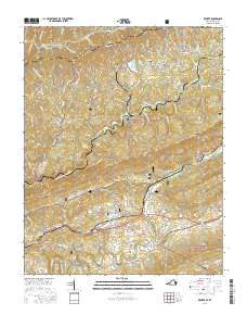 Keokee 2016 topographic map thumbnail