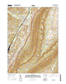 Bellwood 2016 topographic map thumbnail