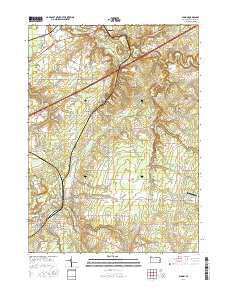Albion 2016 topographic map thumbnail