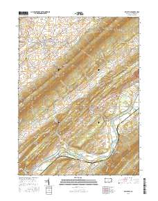 Belleville 2016 topographic map thumbnail