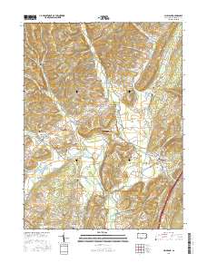 Alum Bank 2016 topographic map thumbnail