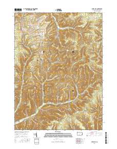 Ayers Hill 2016 topographic map thumbnail