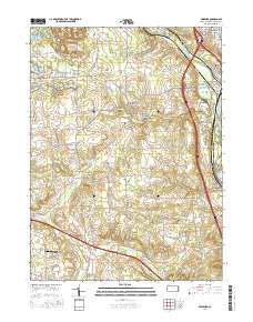 Bessemer 2016 topographic map thumbnail