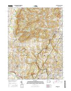 Boyertown 2016 topographic map thumbnail