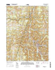 Barnesboro 2016 topographic map thumbnail