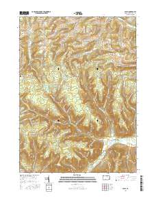 Asaph 2016 topographic map thumbnail