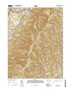 Brownfield 2016 topographic map thumbnail