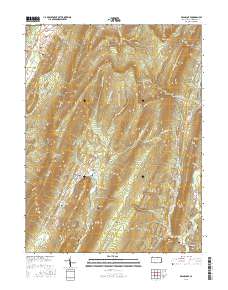 Beans Cove 2016 topographic map thumbnail