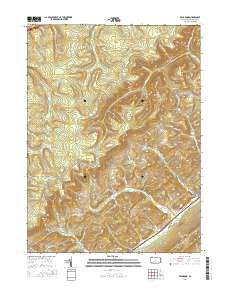 Bear Knob 2016 topographic map thumbnail