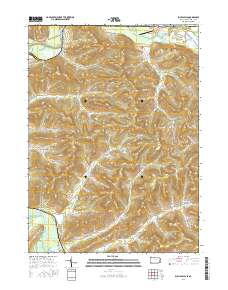 Bullis Mills 2016 topographic map thumbnail