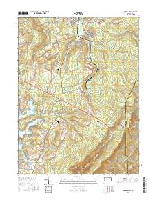 Central City 2016 topographic map thumbnail
