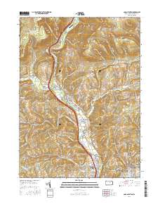 Cogan Station 2016 topographic map thumbnail