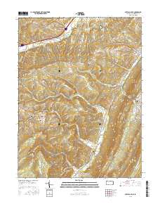 Buffalo Mills 2016 topographic map thumbnail