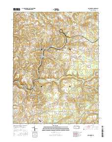 Commodore 2016 topographic map thumbnail