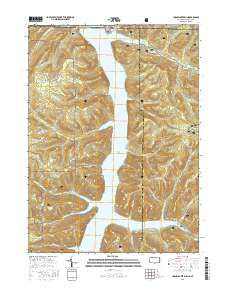 Cornplanter Run 2016 topographic map thumbnail