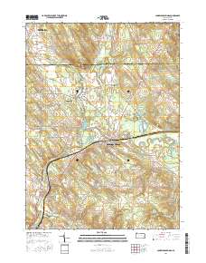 Cambridge Springs 2016 topographic map thumbnail