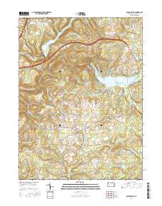 Brush Valley 2016 topographic map thumbnail