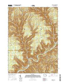 Cedar Run 2016 topographic map thumbnail