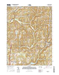 Clymer 2016 topographic map thumbnail