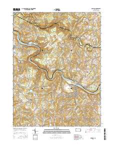 Dawson 2016 topographic map thumbnail