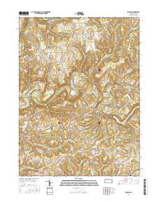 Distant 2016 topographic map thumbnail