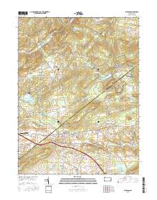 Elverson 2016 topographic map thumbnail