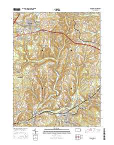 Ebensburg 2016 topographic map thumbnail