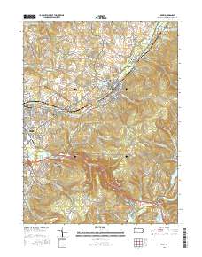 Derry 2016 topographic map thumbnail