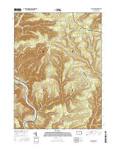 Glen Union 2016 topographic map thumbnail